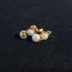 Avon Snowman Earrings